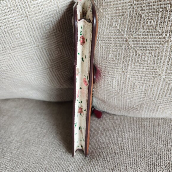 Coach Noa pop up Messenger Wallet Color Block and Floral print 1355 chainstrap - Picture 4 of 12